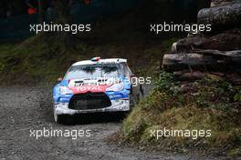 Pierre - Louis Loubet (FRA) - Vincent Landais (FRA) Ci t roÃ«n DS3 R5 27-29.10.2016 FIA World Rally Championship 2016, Rd 13, Wales Rally GB, Great Britain