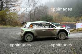 Pontus TIDEMAND - Jonas ANDERSSON, SKODA FABIA R5, SKODA MOTORSPORT II 27-29.10.2016 FIA World Rally Championship 2016, Rd 13, Wales Rally GB, Great Britain