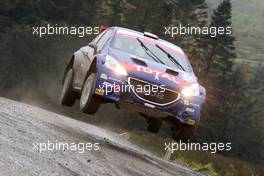Jose Antonio Suarez Mirand (ESP) - Candido Carerra Estevez (ESP) Peugeot 208 T16, PEUGEOT RALLY ACADEMY 27-29.10.2016 FIA World Rally Championship 2016, Rd 13, Wales Rally GB, Great Britain