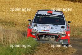 Dani Sordo (ESP)-Marc Marti (ESP), Hyundai New i20 WRC, Hyundai Motorsport 18-24.08.2016 FIA World Rally Championship 2016, Rd 9, Rally Deutschland, Trier, Germany