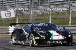 Niek Hommerson (NDL), Louis Machiels (BEL), Andrea Bertolini (ITA), Ferrari 488 GT3, Spirit Of Race (Pro-Am Cup) 22.04.2017-23.04.2016 Blancpain Sprint Series, Round 2, Monza, Italy