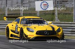 Brett Sandberg (USA), Dore Chaponik (USA), Scott Heckert (USA), Mercedes-AMG GT3, Black Falcon (Pro-Am Cup) 22.04.2017-23.04.2016 Blancpain Sprint Series, Round 2, Monza, Italy