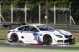 Nico Menzel (DEU), Mikkel Jensen (DNK), Jaap Van Lagen (NDL), BMW M6 GT3, Walkenhorst Motorsport 22.04.2017-23.04.2016 Blancpain Sprint Series, Round 2, Monza, Italy