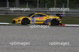 Pasin Lathouras (THA), Michele Rugolo (ITA), Alessandro Pier Guidi (ITA), Ferrari 488 GT3, AF Corse 22.04.2017-23.04.2016 Blancpain Sprint Series, Round 2, Monza, Italy