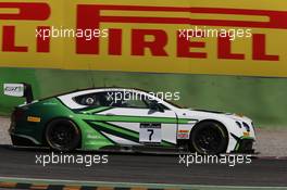 Steven Kane (GBR), Guy Smith (GBR), Oliver Jarvis (GBR), Bentley Continental GT3, Bentley Team M-Sport 22.04.2017-23.04.2016 Blancpain Sprint Series, Round 2, Monza, Italy