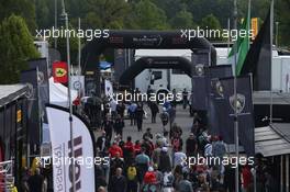Paddock view 22.04.2017-23.04.2016 Blancpain Sprint Series, Round 2, Monza, Italy