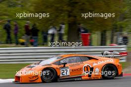 Orange 1 Team Lazarus - Gustavo Yacaman(COL) - Fabrizio Crestani(ITA) - Lamborghini Huracan GT3 07.05.2017-08.05.2016 Blancpain Endurance Series, Round 2, Brands Hatch, United Kingdom