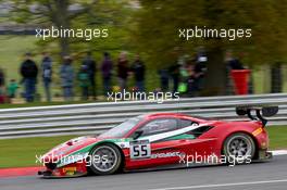 AF Corse - Phil Quaife(GBR) - Lorenzo Case(ITA) - Ferrari 488 GT3 07.05.2017-08.05.2016 Blancpain Endurance Series, Round 2, Brands Hatch, United Kingdom