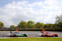 Mercedes-AMG Team HTP Motorsport - Jimmy Eriksson(SWE) - Dominik Baumann(AUT) - Mercedes-AMG GT3 Akka ASP - Felix Serralles(PUR) - Daniel Juncadella(ESP) - Mercedes-AMG GT3 07.05.2017-08.05.2016 Blancpain Endurance Series, Round 2, Brands Hatch, United Kingdom