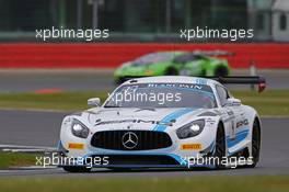 Mercedes-AMG Team Black Falcon - Adam Christodoulou(GBR),Yelmer Buurman(NL),Luca Stolz(D) - Mercedes-AMG GT3 13-14.05.2017. Blancpain Endurance Series, Rd 4, Silverstone, England.