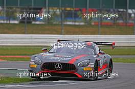 Mercedes-AMG Team HTP Motorsport - Maxi Buhk(DEU), Franck Perera(FRA), Jimmy Eriksson(SWE) - Mercedes-AMG GT3 13-14.05.2017. Blancpain Endurance Series, Rd 4, Silverstone, England.