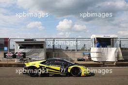 Barwell Motorsport - Adrian Amstutz(CHE), Martin Kodric(CRT), Patrick Kujala(FIN) - Lamborghini Huracan GT3 13-14.05.2017. Blancpain Endurance Series, Rd 4, Silverstone, England.