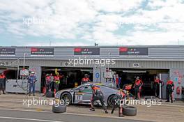 Team WRT - Stuart Leonard(GBR), Robin Frijns(NL), Jake Dennis(GBR) - Audi R8 LMS 13-14.05.2017. Blancpain Endurance Series, Rd 4, Silverstone, England.