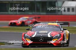 Akka ASP - Daniele Perfetti(CHE), Alex Fontana(CHE), Ludovic Badey(FRA) - Mercedes-AMG GT3 13-14.05.2017. Blancpain Endurance Series, Rd 4, Silverstone, England.