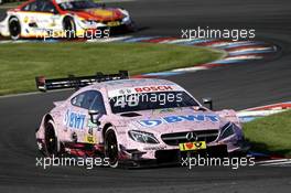 Edoardo Mortara (ITA) - Mercedes-AMG C 63 DTM Mercedes-AMG Motorport BWT 19.05.2017, DTM Round 2, Lausitzring, Germany, Friday.