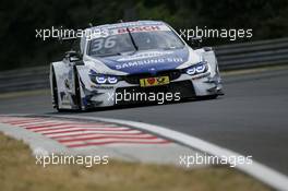 Maxime Martin (BEL) BMW Team RBM, BMW M4 DTM. 16.06.2017, DTM Round 3, Hungaroring, Hungary, Friday.