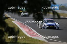Maxime Martin (BEL) BMW Team RBM, BMW M4 DTM. 18.06.2017, DTM Round 3, Hungaroring, Hungary, Sunday.