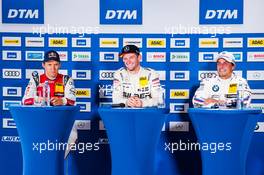 Mattias Ekstršm (SWE) Audi Sport Team Abt Sportsline, Audi A5 DTM Maro Engel (GER) Mercedes-AMG Team HWA, Mercedes-AMG C63 DTM Bruno Spengler (CAN) BMW Team RBM, BMW M4 DTM 23.07.2017, DTM Round 5, Moscow, Russia, Sunday.