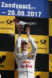 Podium: Race winner Marco Wittmann (GER) BMW Team RMG, BMW M4 DTM. 20.08.2017, DTM Round 6, Circuit Zandvoort, Netherlands, Sunday.