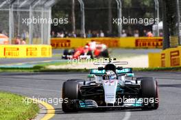Valtteri Bottas (FIN) Mercedes AMG F1 W08. 24.03.2017. Formula 1 World Championship, Rd 1, Australian Grand Prix, Albert Park, Melbourne, Australia, Practice Day.