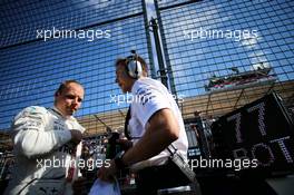 Valtteri Bottas (FIN) Mercedes AMG F1 on the grid. 26.03.2017. Formula 1 World Championship, Rd 1, Australian Grand Prix, Albert Park, Melbourne, Australia, Race Day.