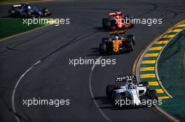 Lance Stroll (CDN) Williams FW40. 26.03.2017. Formula 1 World Championship, Rd 1, Australian Grand Prix, Albert Park, Melbourne, Australia, Race Day.