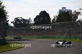 Valtteri Bottas (FIN) Mercedes AMG F1 W08. 26.03.2017. Formula 1 World Championship, Rd 1, Australian Grand Prix, Albert Park, Melbourne, Australia, Race Day.