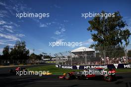 Kevin Magnussen (DEN) Haas VF-17. 26.03.2017. Formula 1 World Championship, Rd 1, Australian Grand Prix, Albert Park, Melbourne, Australia, Race Day.