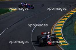 Romain Grosjean (FRA) Haas F1 Team VF-17. 26.03.2017. Formula 1 World Championship, Rd 1, Australian Grand Prix, Albert Park, Melbourne, Australia, Race Day.