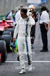 Felipe Massa (BRA) Williams in parc ferme. 25.03.2017. Formula 1 World Championship, Rd 1, Australian Grand Prix, Albert Park, Melbourne, Australia, Qualifying Day.
