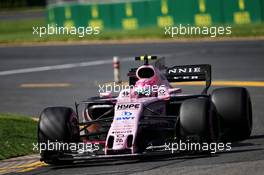 Esteban Ocon (FRA) Sahara Force India F1 VJM10. 25.03.2017. Formula 1 World Championship, Rd 1, Australian Grand Prix, Albert Park, Melbourne, Australia, Qualifying Day.