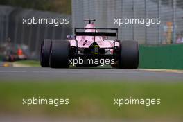 Sergio Perez (MEX) Sahara Force India F1   25.03.2017. Formula 1 World Championship, Rd 1, Australian Grand Prix, Albert Park, Melbourne, Australia, Qualifying Day.