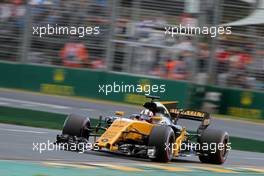 Nico Hulkenberg (GER) Renault Sport F1 Team  25.03.2017. Formula 1 World Championship, Rd 1, Australian Grand Prix, Albert Park, Melbourne, Australia, Qualifying Day.