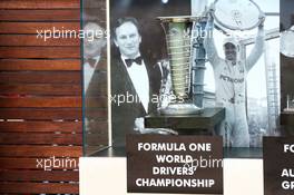 The Drivers' World Championship trophy. 25.03.2017. Formula 1 World Championship, Rd 1, Australian Grand Prix, Albert Park, Melbourne, Australia, Qualifying Day.