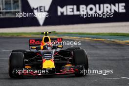 Max Verstappen (NLD) Red Bull Racing RB13. 25.03.2017. Formula 1 World Championship, Rd 1, Australian Grand Prix, Albert Park, Melbourne, Australia, Qualifying Day.