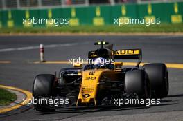 Jolyon Palmer (GBR) Renault Sport F1 Team RS17. 25.03.2017. Formula 1 World Championship, Rd 1, Australian Grand Prix, Albert Park, Melbourne, Australia, Qualifying Day.