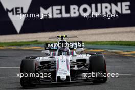 Lance Stroll (CDN) Williams FW40. 25.03.2017. Formula 1 World Championship, Rd 1, Australian Grand Prix, Albert Park, Melbourne, Australia, Qualifying Day.