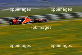 Stoffel Vandoorne (BEL) McLaren F1  07.07.2017. Formula 1 World Championship, Rd 9, Austrian Grand Prix, Spielberg, Austria, Practice Day.