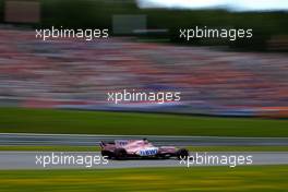 Sergio Perez (MEX) Sahara Force India F1   07.07.2017. Formula 1 World Championship, Rd 9, Austrian Grand Prix, Spielberg, Austria, Practice Day.