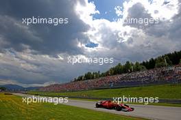 Kimi Raikkonen (FIN) Scuderia Ferrari  07.07.2017. Formula 1 World Championship, Rd 9, Austrian Grand Prix, Spielberg, Austria, Practice Day.