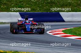 Daniil Kvyat (RUS) Scuderia Toro Rosso STR12. 07.07.2017. Formula 1 World Championship, Rd 9, Austrian Grand Prix, Spielberg, Austria, Practice Day.