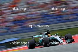 Lewis Hamilton (GBR) Mercedes AMG F1   07.07.2017. Formula 1 World Championship, Rd 9, Austrian Grand Prix, Spielberg, Austria, Practice Day.