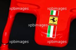 Ferrari SF70H nosecone. 07.07.2017. Formula 1 World Championship, Rd 9, Austrian Grand Prix, Spielberg, Austria, Practice Day.