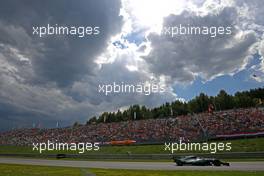 Valtteri Bottas (FIN) Mercedes AMG F1  07.07.2017. Formula 1 World Championship, Rd 9, Austrian Grand Prix, Spielberg, Austria, Practice Day.