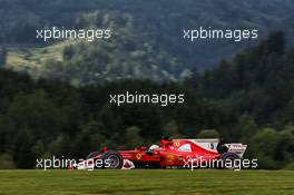 Sebastian Vettel (GER) Ferrari SF70H. 07.07.2017. Formula 1 World Championship, Rd 9, Austrian Grand Prix, Spielberg, Austria, Practice Day.
