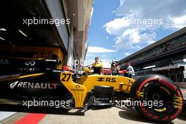 Nico Hulkenberg (GER) Renault Sport F1 Team  07.07.2017. Formula 1 World Championship, Rd 9, Austrian Grand Prix, Spielberg, Austria, Practice Day.