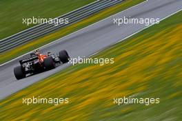 Stoffel Vandoorne (BEL) McLaren F1  07.07.2017. Formula 1 World Championship, Rd 9, Austrian Grand Prix, Spielberg, Austria, Practice Day.