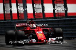 Sebastian Vettel (GER) Ferrari SF70H. 07.07.2017. Formula 1 World Championship, Rd 9, Austrian Grand Prix, Spielberg, Austria, Practice Day.