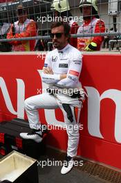 Fernando Alonso (ESP) McLaren MCL32. 09.07.2017. Formula 1 World Championship, Rd 9, Austrian Grand Prix, Spielberg, Austria, Race Day.