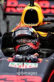 Max Verstappen (NLD) Red Bull Racing RB13 on the grid. 09.07.2017. Formula 1 World Championship, Rd 9, Austrian Grand Prix, Spielberg, Austria, Race Day.